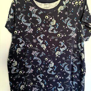 Torrid mermaid design t-shirt Classic Fit Plus Size 2